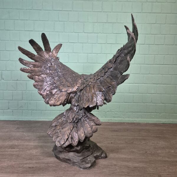 Statue Eagle Bronze 1,03 m - Image 6