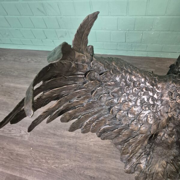 Statue Eagle Bronze 1,03 m - Image 9