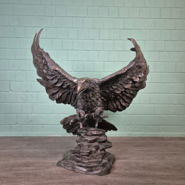 Statue Eagle Bronze 1,03 m - Image 2