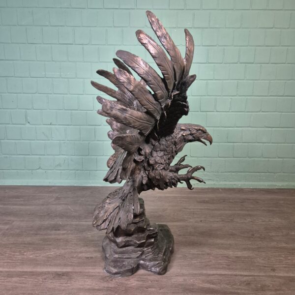 Statue Eagle Bronze 1,03 m - Image 5