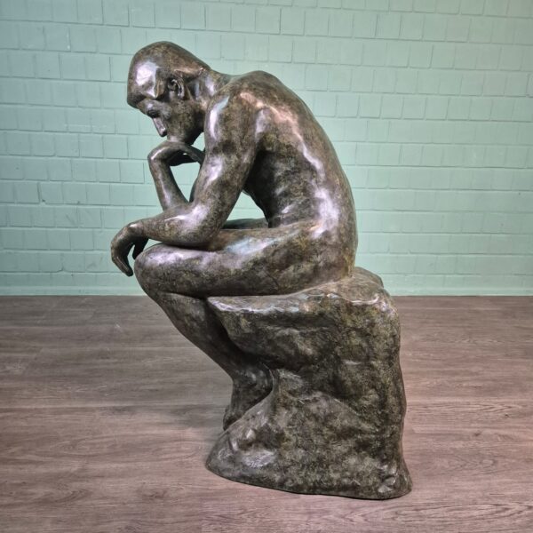 Statue The Thinker Bronze 1,25 m - Image 9