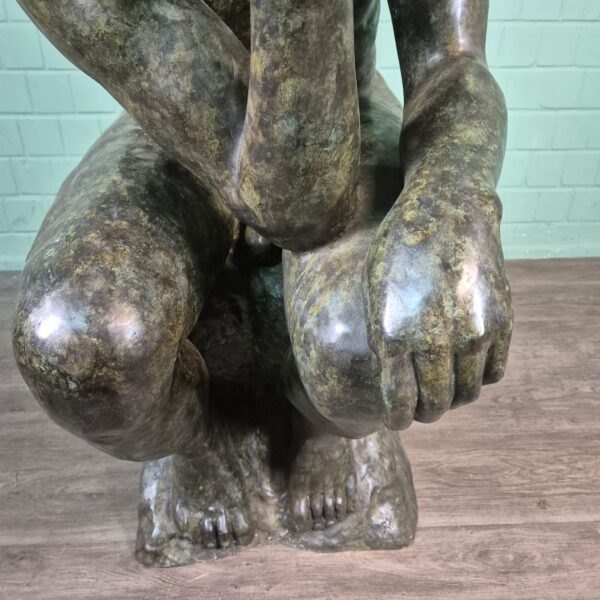 Statue The Thinker Bronze 1,25 m - Image 3