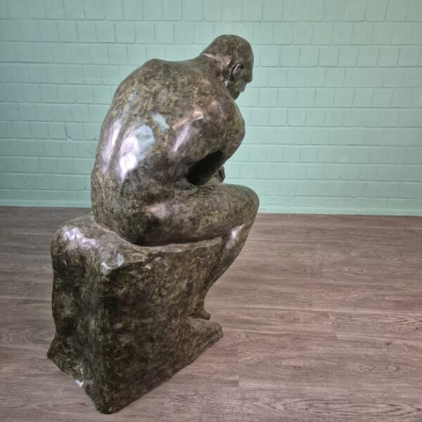 Statue The Thinker Bronze 1,25 m - Image 8