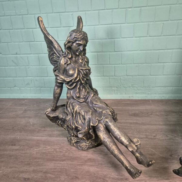 Set Statues Elves Bronze 0,88 m - Image 4
