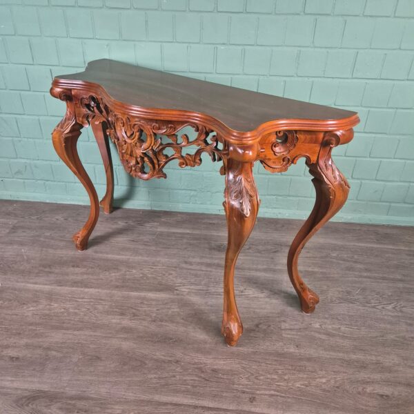 Side Table Neo-baroque Mahogany - Image 6