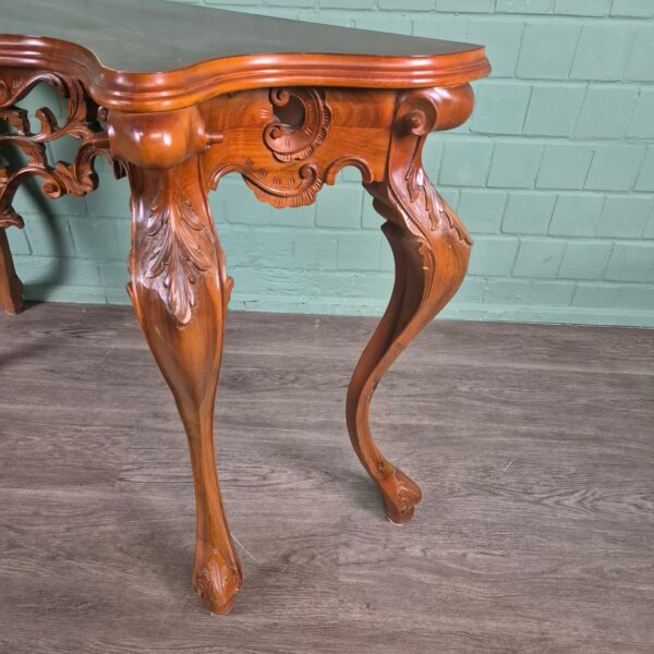 Side Table Neo-baroque Mahogany - Image 8