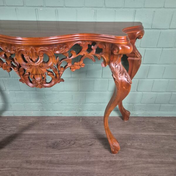 Side Table Neo-baroque Mahogany - Image 5