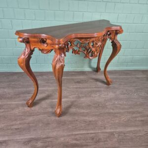 Side Table Neo-baroque Mahogany