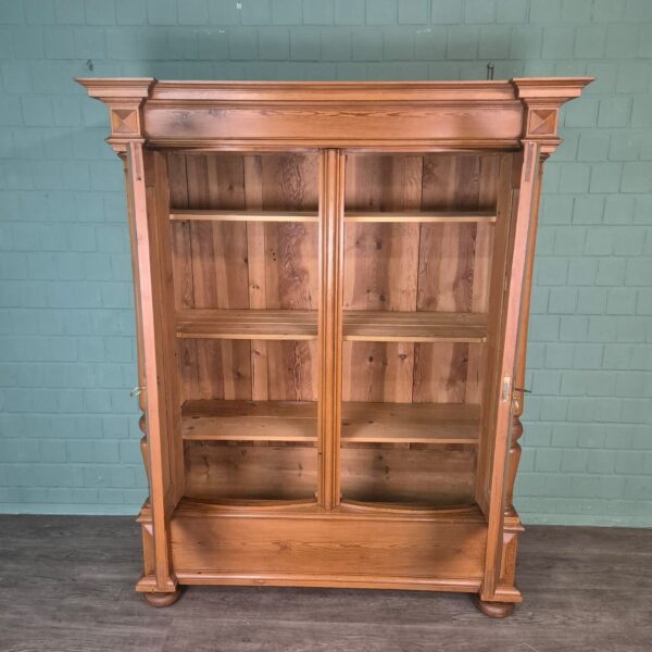 Wardrobe Gründerzeit 1880 Pine - Image 10