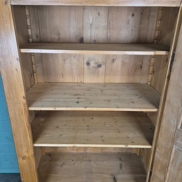 Wardrobe Biedermeier 1850 Pine - Image 7