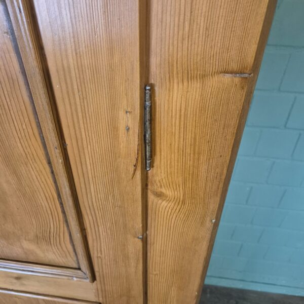 Wardrobe Biedermeier 1850 Pine - Image 3