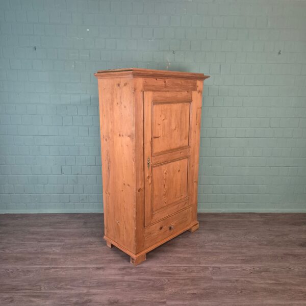Wardrobe Biedermeier 1850 Pine