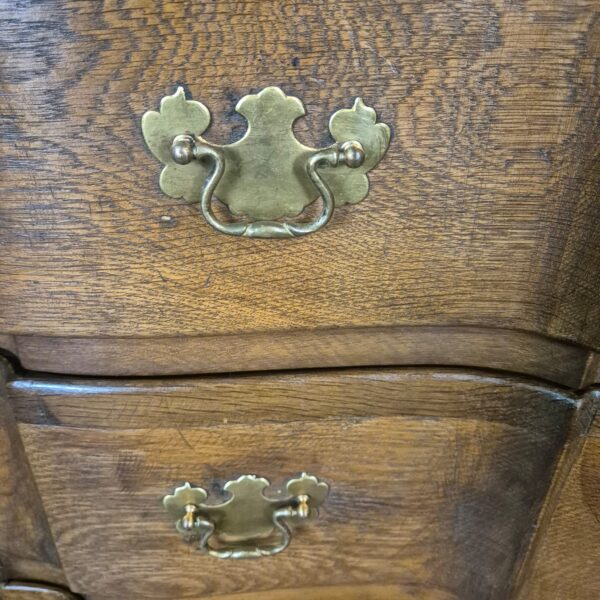 Chest of Drawers Baroque 1770 Oak - Image 10