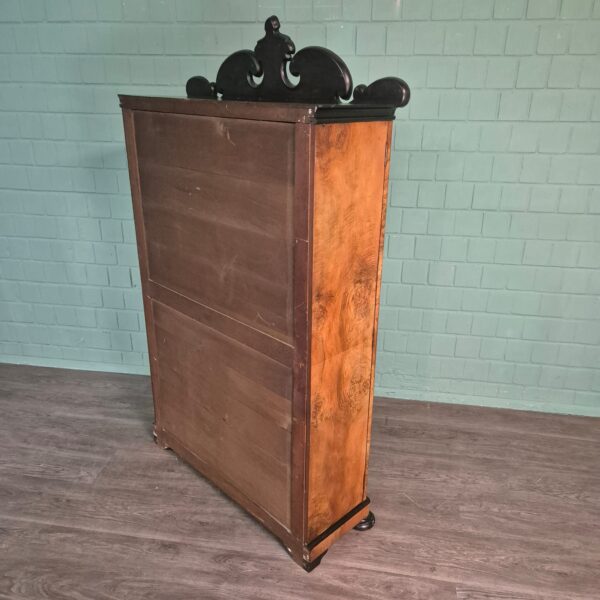 Cabinet Biedermeier 1860 Walnut - Image 14