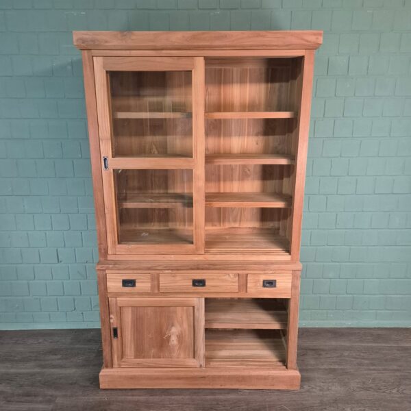 Bookcase Teak 1,20 m - Image 12