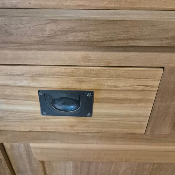 Bookcase Teak 1,20 m - Image 9