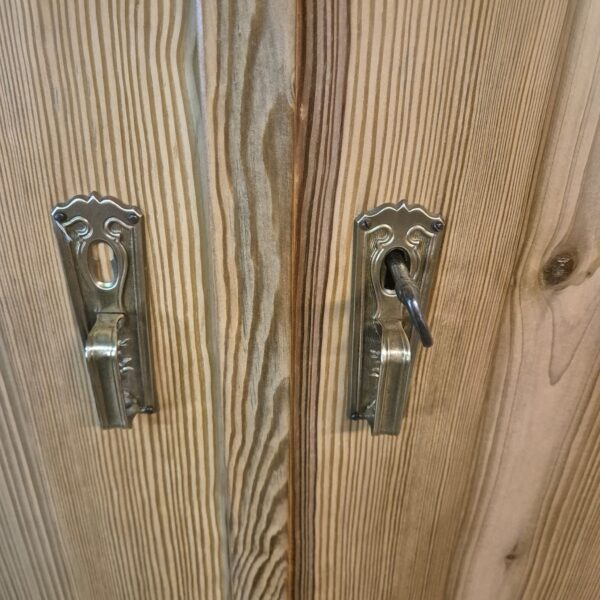 Wardrobe Jugendstil 1900 Pine - Image 6