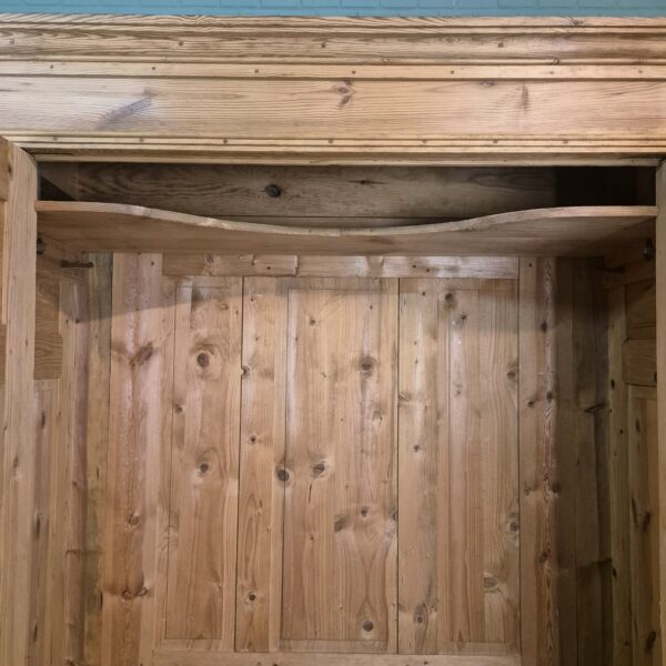 Wardrobe Biedermeier 1840 Pine - Image 13