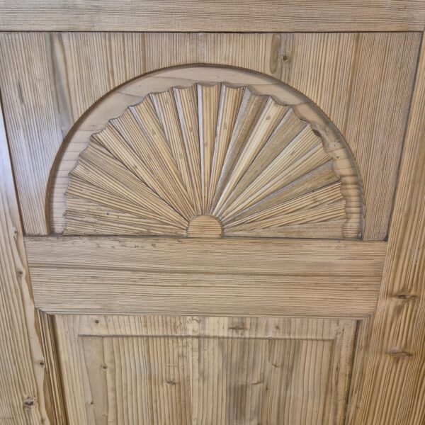 Wardrobe Biedermeier 1840 Pine - Image 9