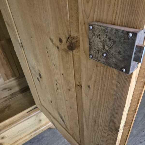 Wardrobe Biedermeier 1840 Pine - Image 16