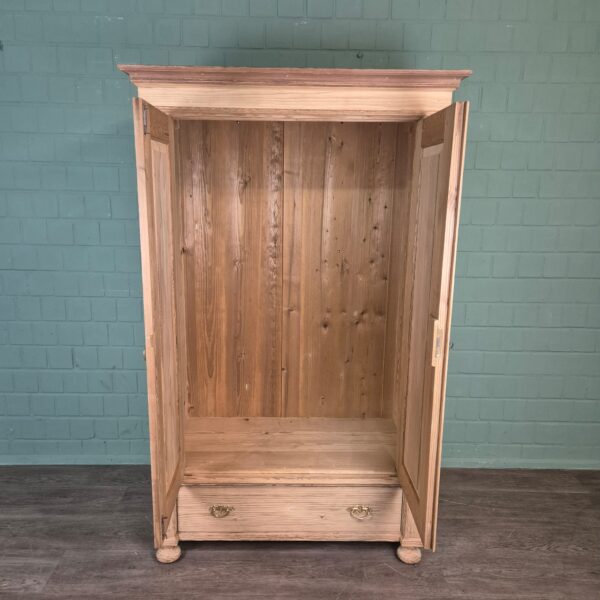 Wardrobe Jugendstil 1900 Pine - Image 12