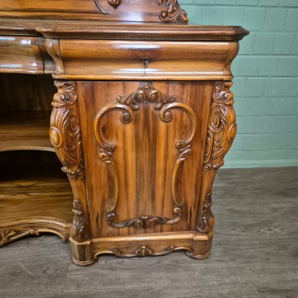 Sideboard Gründerzeit 1880 Walnut - Image 10