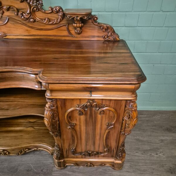 Sideboard Gründerzeit 1880 Walnut - Image 9