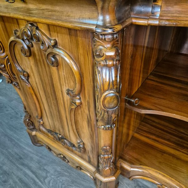 Sideboard Gründerzeit 1880 Walnut - Image 13