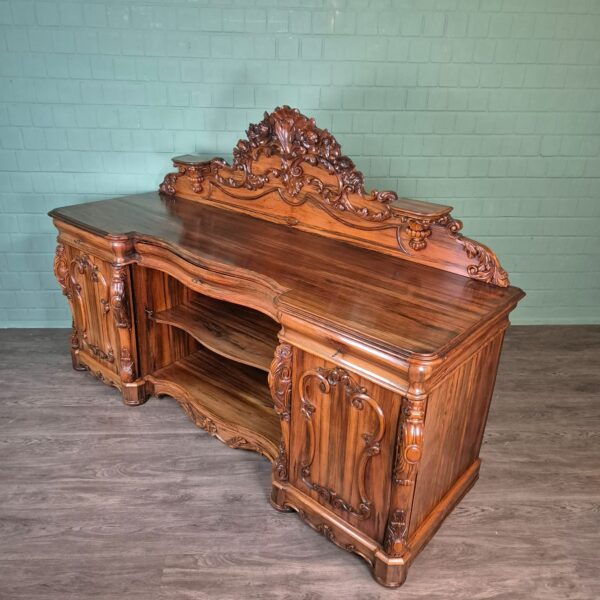 Sideboard Gründerzeit 1880 Walnut - Image 4