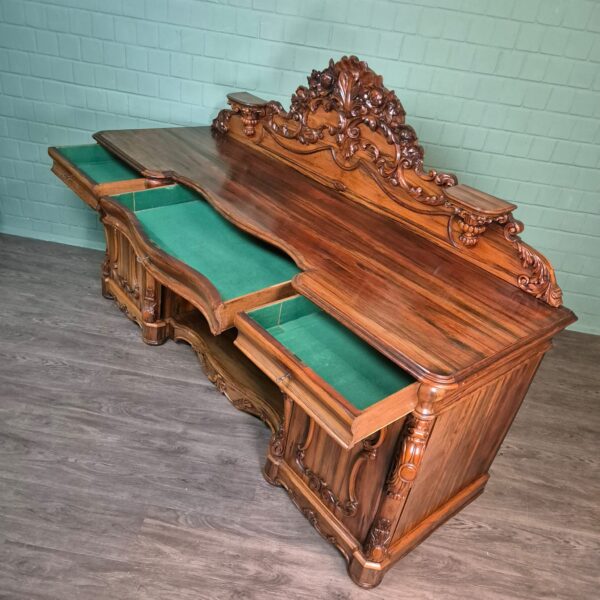 Sideboard Gründerzeit 1880 Walnut - Image 18