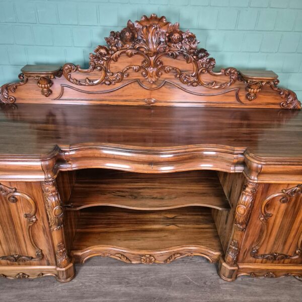 Sideboard Gründerzeit 1880 Walnut - Image 12