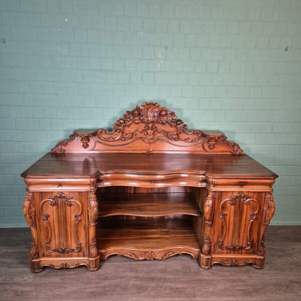 Sideboard Gründerzeit 1880 Walnut - Image 3