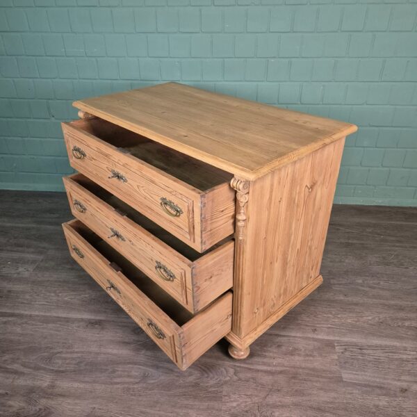 Chest of Drawers Gründerzeit 1880 Pine - Image 8