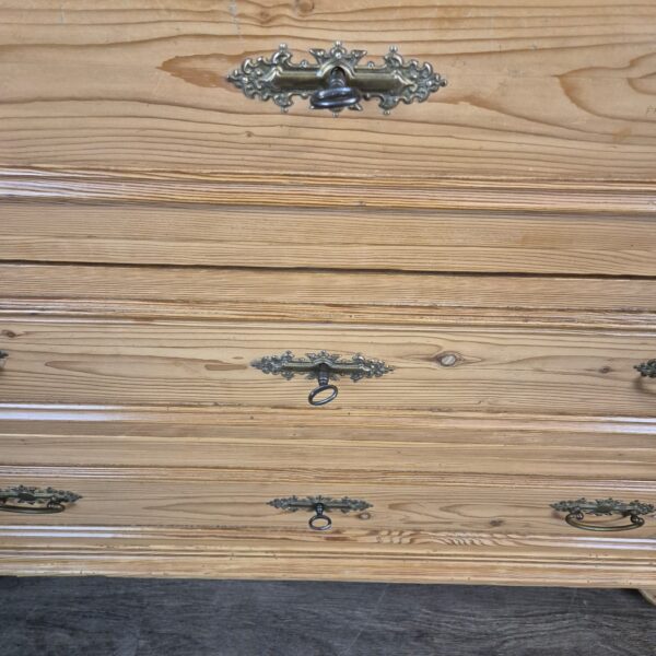 Chest of Drawers Gründerzeit 1880 Pine - Image 6