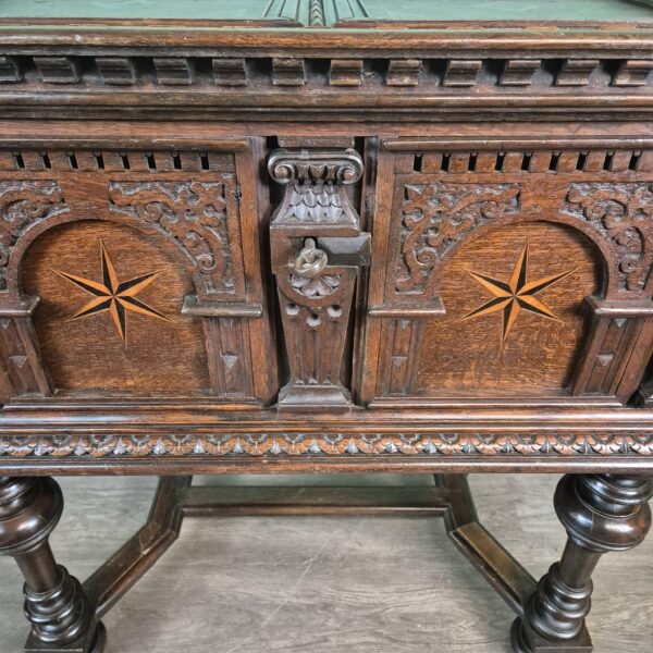 Chest Baroque 1740 Oak - Image 11