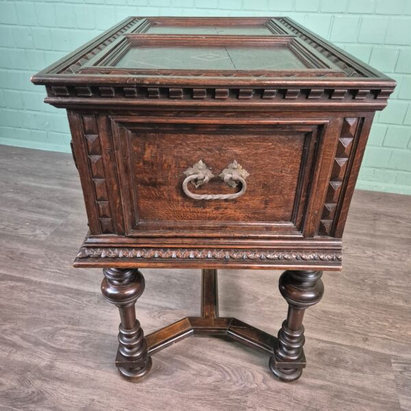 Chest Baroque 1740 Oak - Image 8