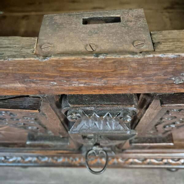 Chest Baroque 1740 Oak - Image 19