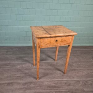 Sewing Table Biedermeier 1820 Birch Wood