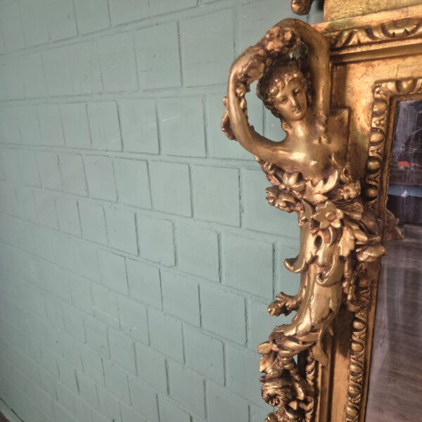 Mirror Baroque Style Gold 1,20 m x 2,44 m - Image 6