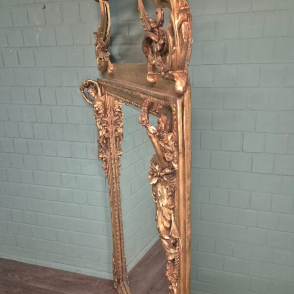 Mirror Baroque Style Gold 1,20 m x 2,44 m - Image 12