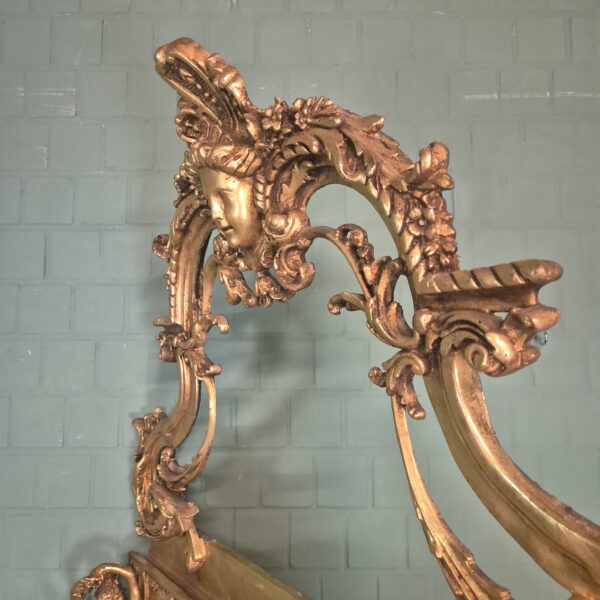 Mirror Baroque Style Gold 1,20 m x 2,44 m - Image 10
