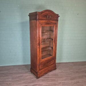 Display Cabinet Late Biedermeier 1850 Walnut