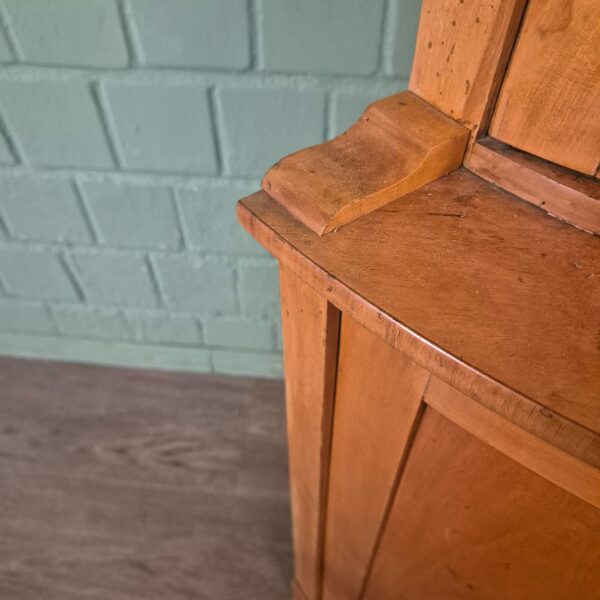 Corner Cabinet Biedermeier 1820 Cherry Wood - Image 10