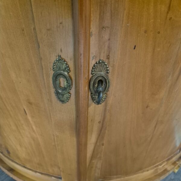 Corner Cabinet Biedermeier 1820 Cherry Wood - Image 9