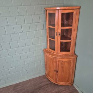 Corner Cabinet Biedermeier 1820 Cherry Wood