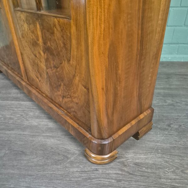 Display Cabinet Biedermeier 1830 Walnut - Image 10