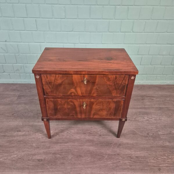 Chest of Drawers Biedermeier 1840 Mahogany - Image 2