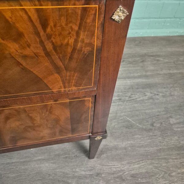Chest of Drawers Biedermeier 1840 Mahogany - Image 7