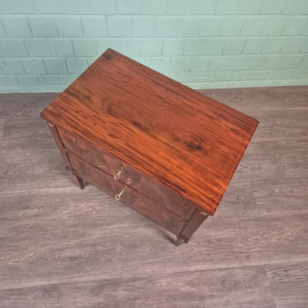 Chest of Drawers Biedermeier 1840 Mahogany - Image 5