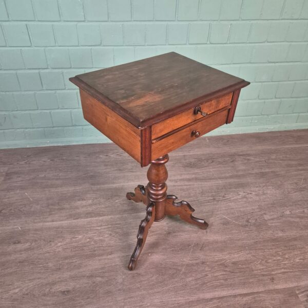Sewing Table Louis Philippe 1870 Walnut